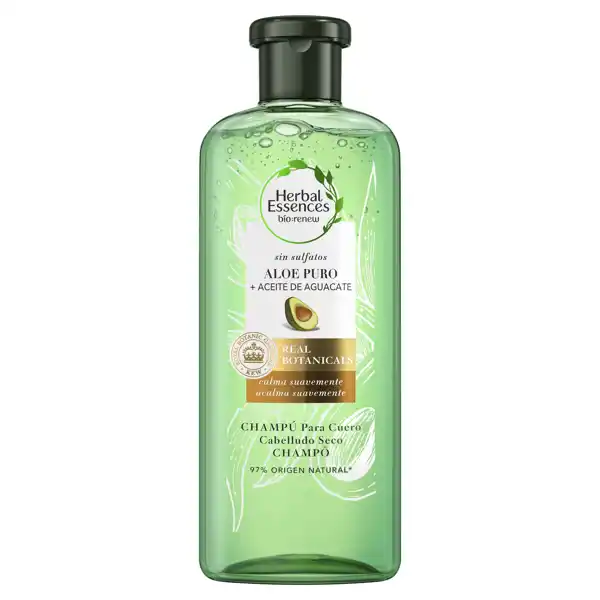 Bio Renew Champú con Aloe Puro Y Aceite de Aguacate