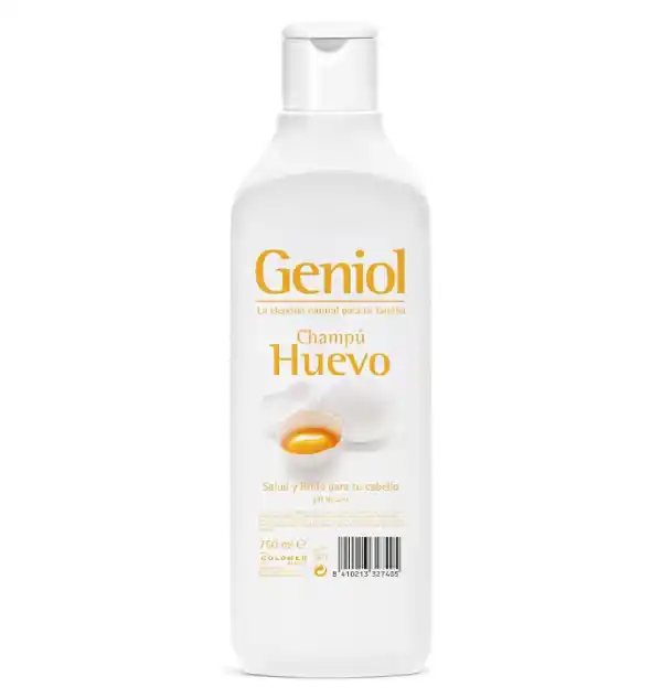 Champú de huevo de Geniol