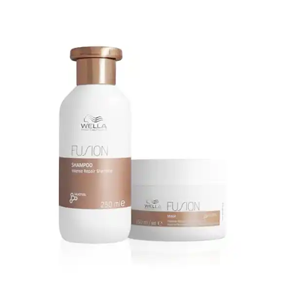 Pack Wella Fusion: champú (250 ml) y mascarilla (150 ml)