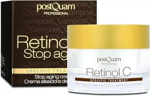 Postquam Retinol C | Crema Antiarrugas con Retinol y Vitamina C - Crema Antiedad Mujer - 50ml