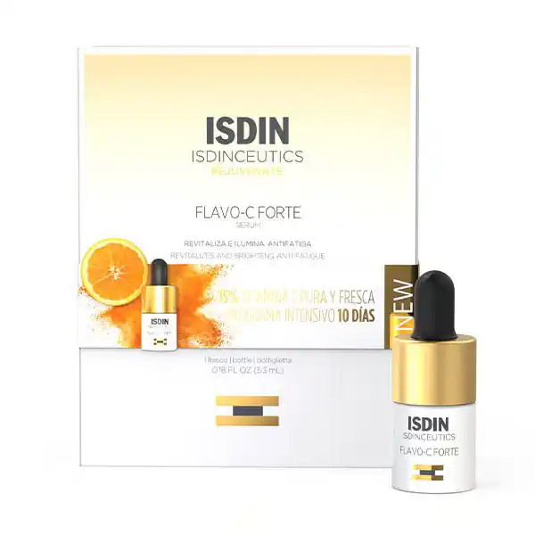 Isdinceutics Flavo-C Forte, sérum con 15% de vitamina C pura y fresca de ISDIN