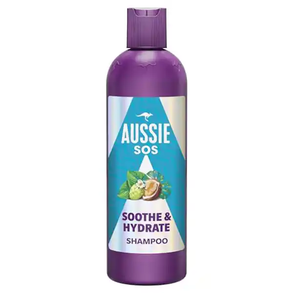 Aussie SOS - Soothe & Hydrate Shampoo - Champú para cabello seco