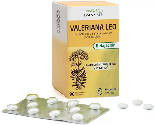 NATURA ESSENZIALE, Valeriana Leo con extractos de valeriana, pasiflora y espino blanco