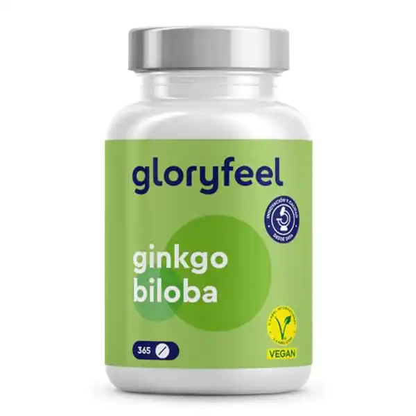 Gloryfeel, suplemento de Ginkgo Biloba 3950 mg