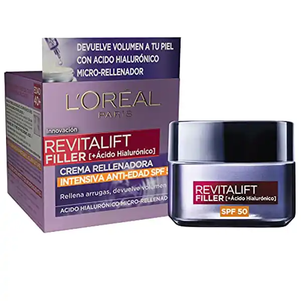 Crema rellenadora con ácido hialurónico L'Oréal Revitalift Filler