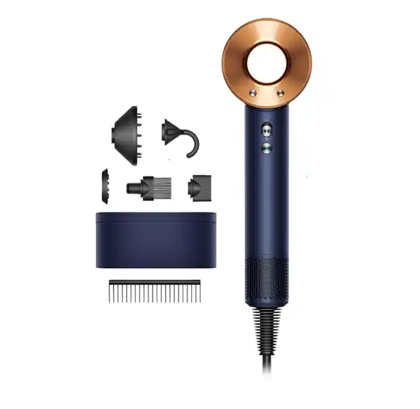 Secador de pelo Dyson Supersonic (Azul de Prusia/Cobre)