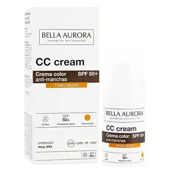 Bella Aurora CC Cream SPF50+