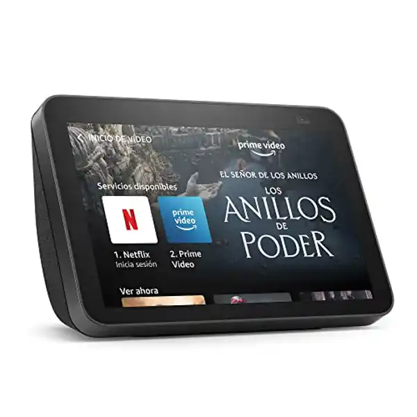 Echo Show 8, pantalla HD inteligente con Alexa y cámara de 13 MP