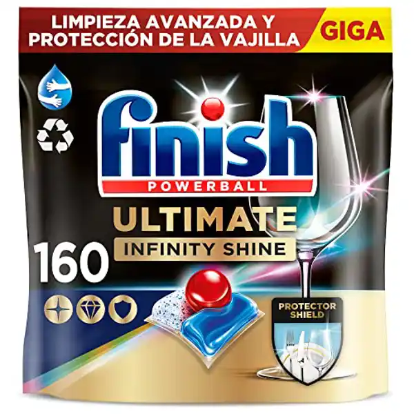 Finish Powerball Ultimate lavavajillas (160 pastillas)