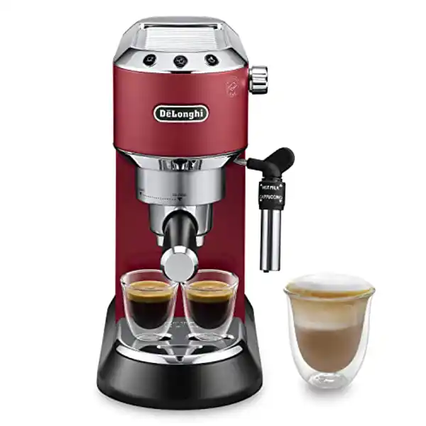 De'Longhi Dedica (Cafetera Espresso en rojo)