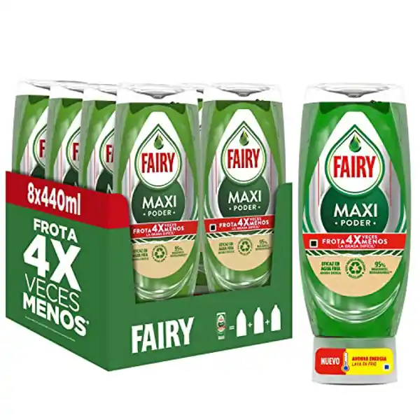 Fairy Maxi Poder Lavavajillas (8 uds)