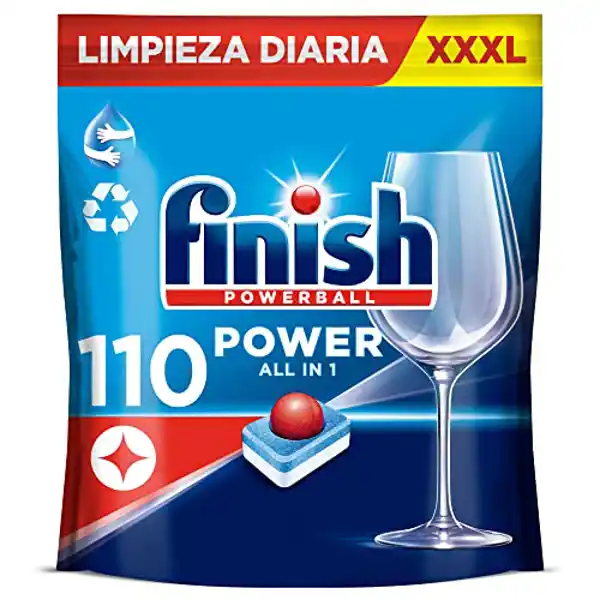 Finish Powerball Power All in 1 (110 uds)