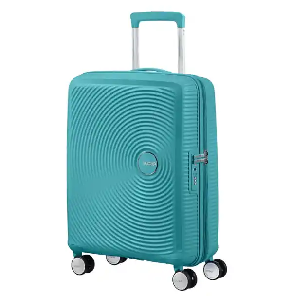 American Tourister Soundbox, maleta de mano ampliable Spinner S, 55 cm, 41 L