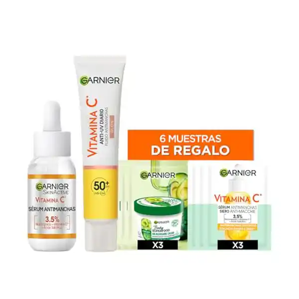 Garnier - Pack antimanchas e iluminadora