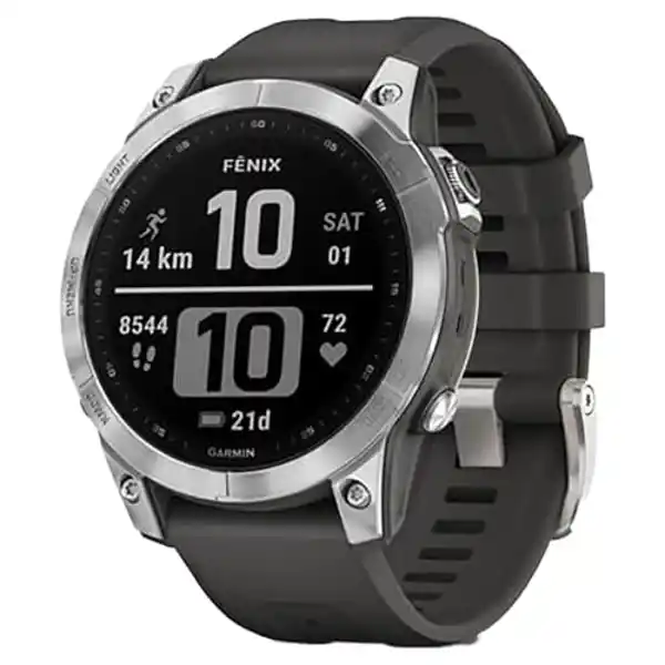 Garmin fenix 7 - Reloj GPS multideporte con pantalla táctil y funciones superiores