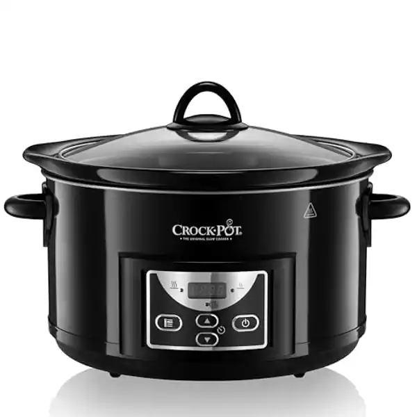 CrockPot, olla de cocción lenta digital de 4.7 litros