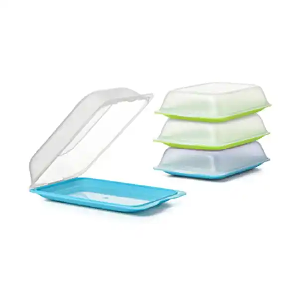 TATAY, set de 4 porta embutidos y alimentos fresh MAXI