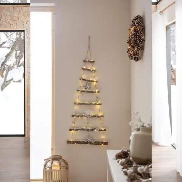 Árbol luminoso de Navidad