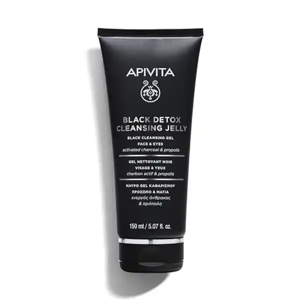 Gel limpiador Apivita Black Detox