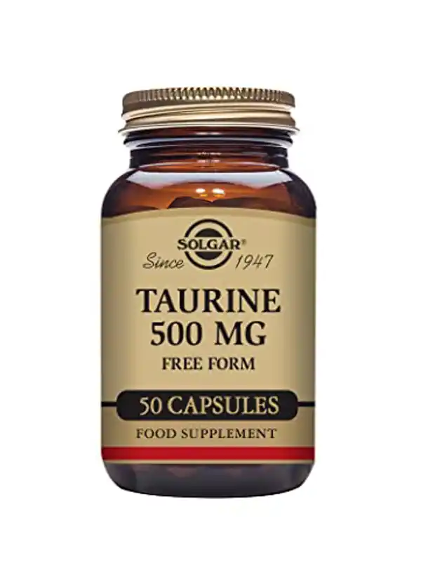 Solgar Taurina, cápsulas vegetales de 500 mg