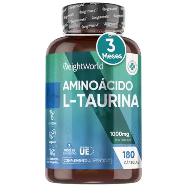 WeightWorld L-Taurina Cápsulas 1000mg