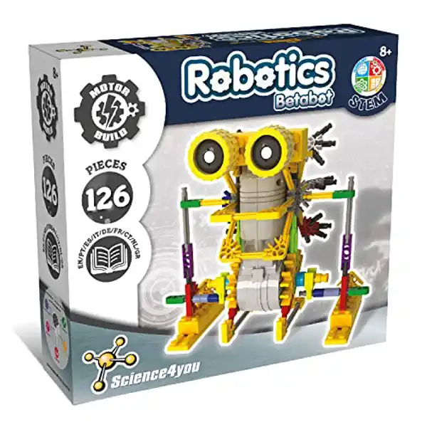 Science4you Robotics Betabot, kit  de robotica de 126 piezas