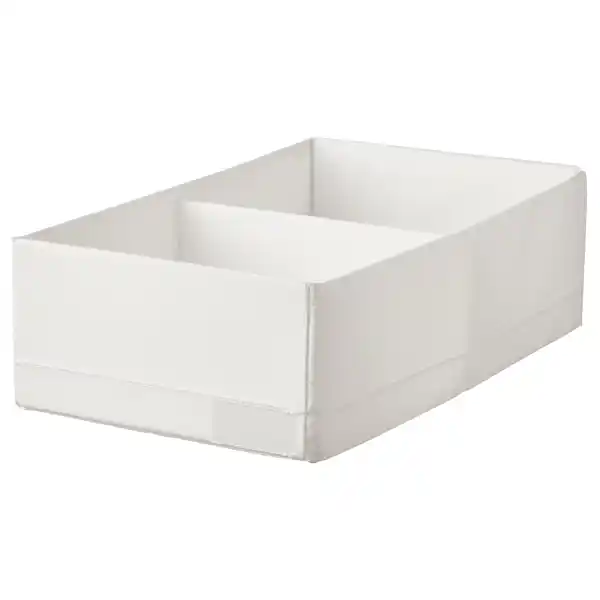 Caja con compartimentos blanca STUK 