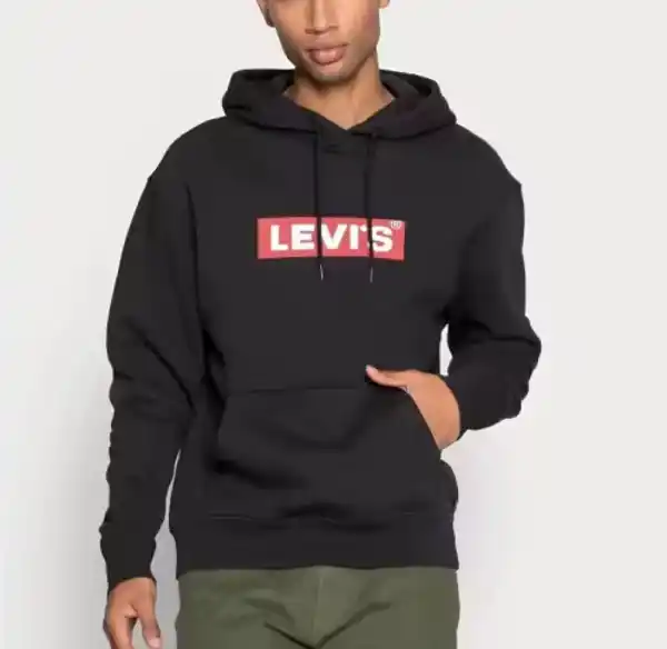 Levi's Sudadera Unisex con Capucha 100% Algodón