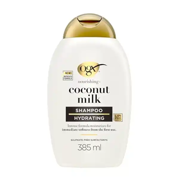 OGX Nourishing Coconut Milk, champú hidratante con leche de coco
