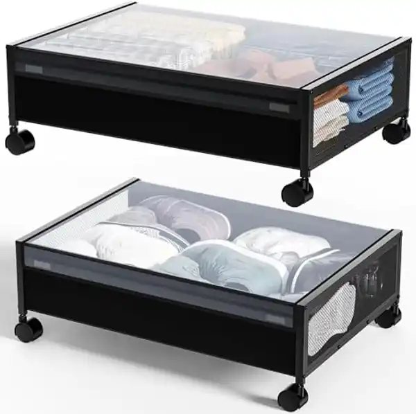 Caja de almacenaje bajo cama (2 uds) Imichi