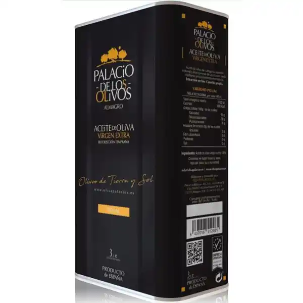 Lata de 3L de aceite de oliva virgen extra Palacio de Los Olivos 