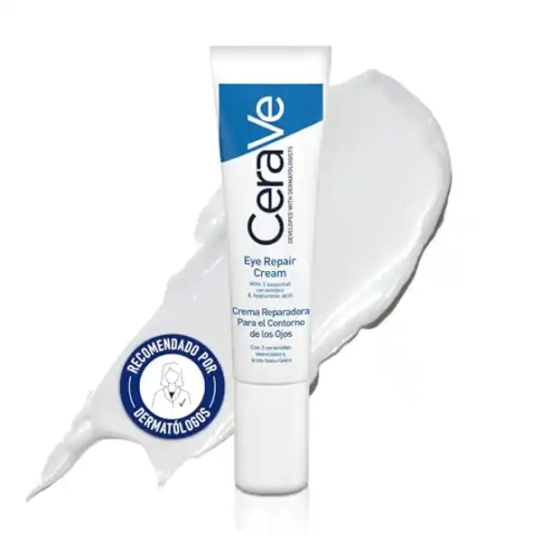 CeraVe, crema reparadora contorno de ojos, 14ml