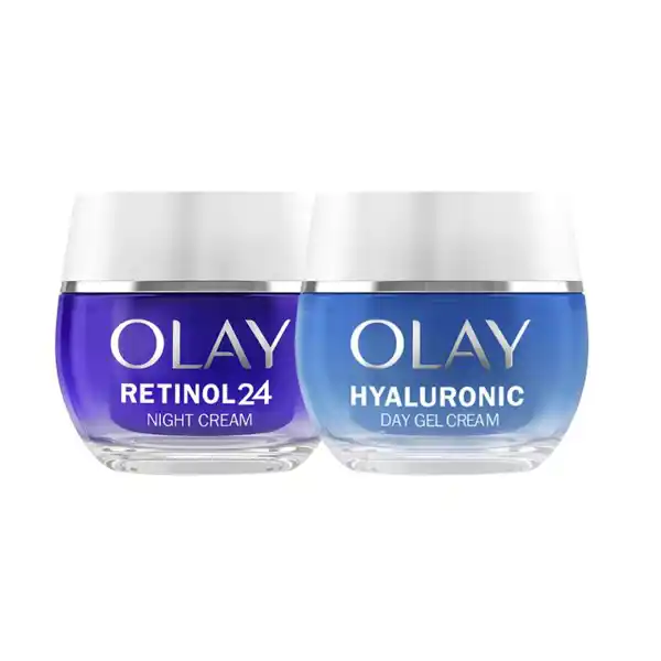 Pack antiedad Retinol24 + crema de día Hyaluronic