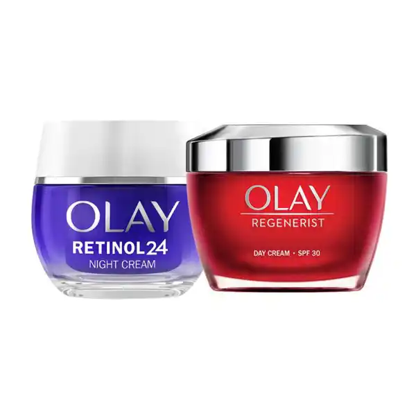 Pack antiedad Olay Regenerist SPF30 + Retinol24