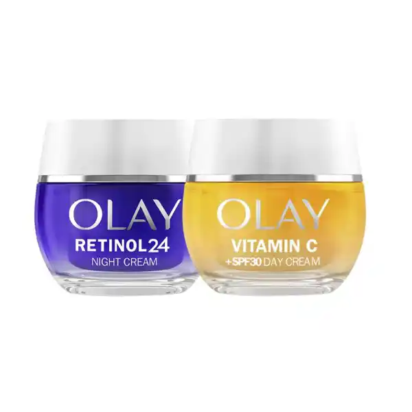 Pack antiedad Retinol24 + crema de día Vitamin C (SPF30)