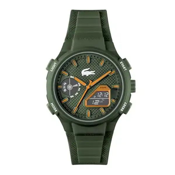 Lacoste, reloj de cuarzo multifuncional para hombre