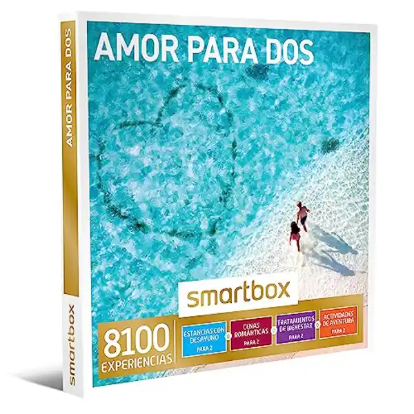 Smartbox, caja regalo Amor para Dos, experiencia de estancia, bienestar, o gastronomía