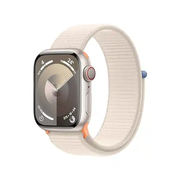 Apple Watch Series 9, smartwatch con GPS, caja de aluminio y correa deportiva