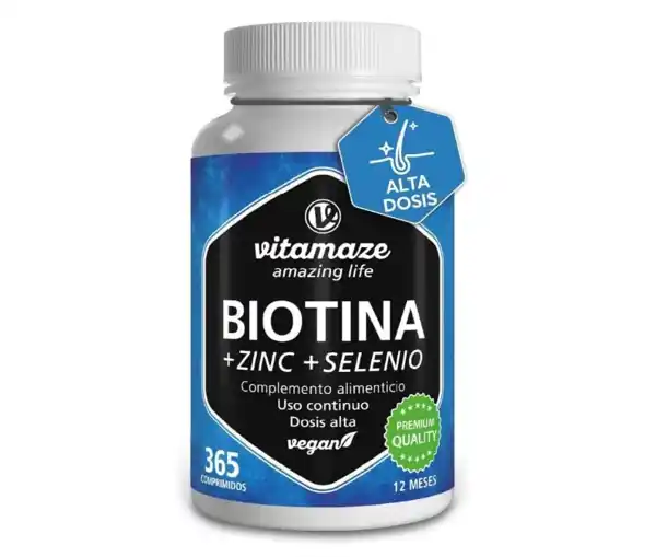 Vitamaze - amazing life, suplemento de biotina, zinc y selenio