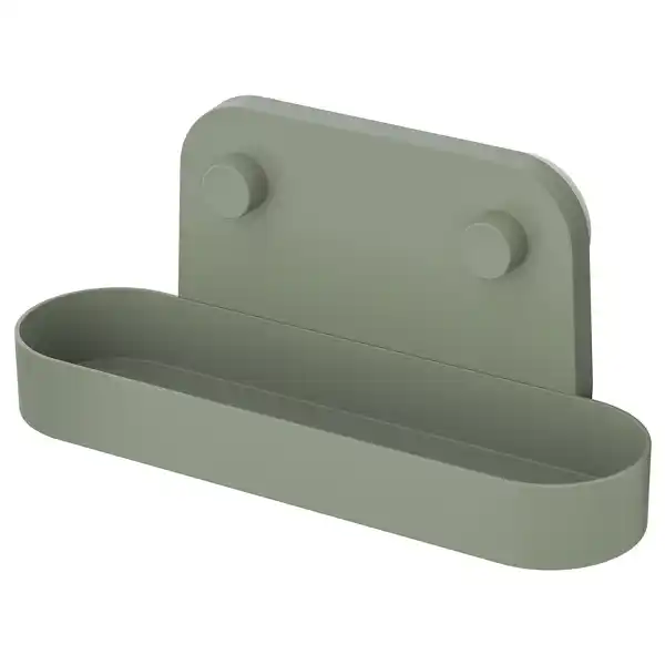 ÖBONÄS Estantería con ventosa verde IKEA