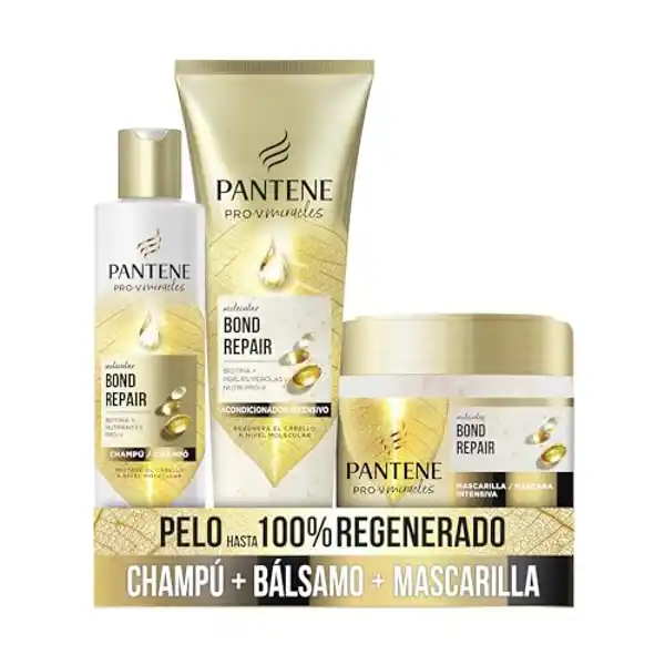 Pantene Molecular Bond Repair, Rutina completa