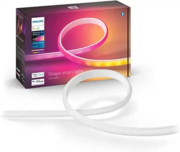 Philips Hue Gradient - Kit avanzado tiras LED, colores RGB - Alexa/Google Home