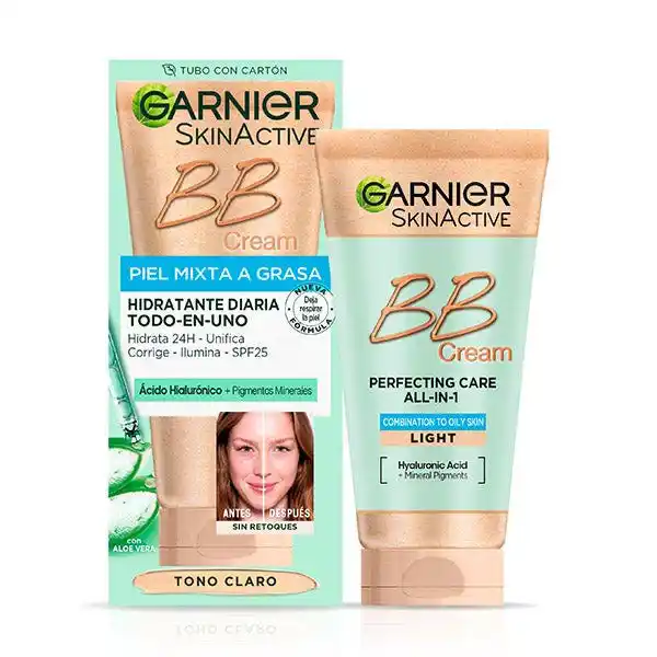 Garnier SkinActive BB cream piel mixta a grasa