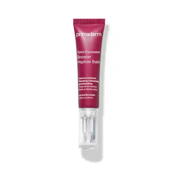 Primaderm Booster Peptide Balm, rellenador de labios y suavizador del contorno