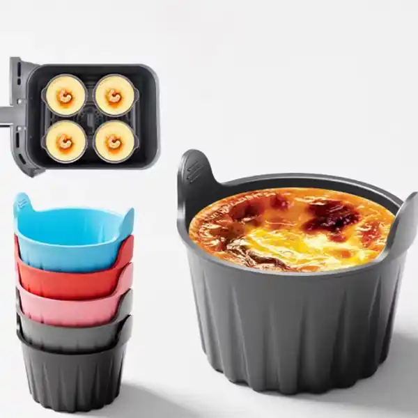 Set de moldes individuales para preparar soufflés, coulants o magdalenas (3, 6 o 9 unidades)