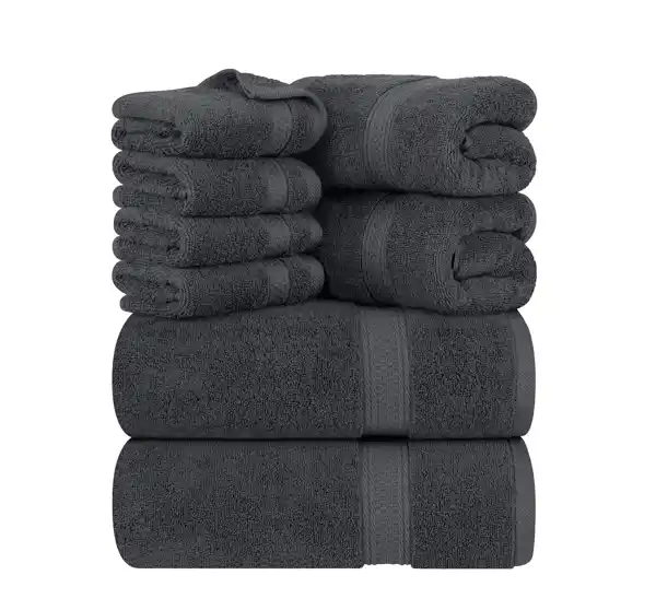 Utopia Towels, juego de toallas premium de 8 piezas