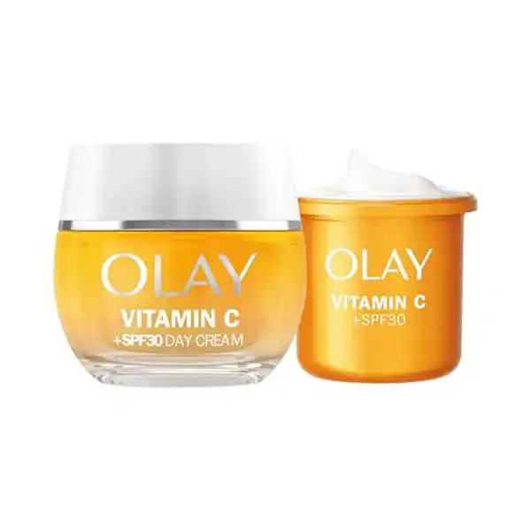 Olay Vitamin C Antimanchas Hidratante de Día (50ml.) + refill