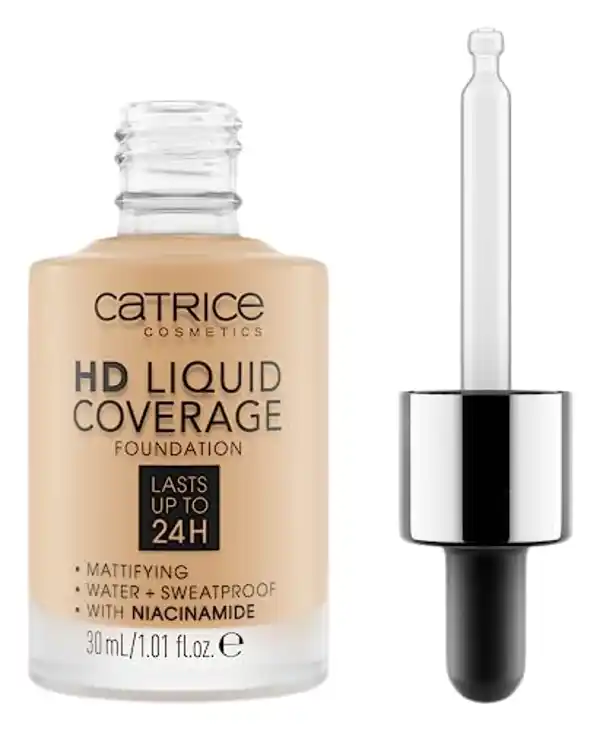 CATRICE Hd Liquid Coverage Foundation Lasts Up To 24H 