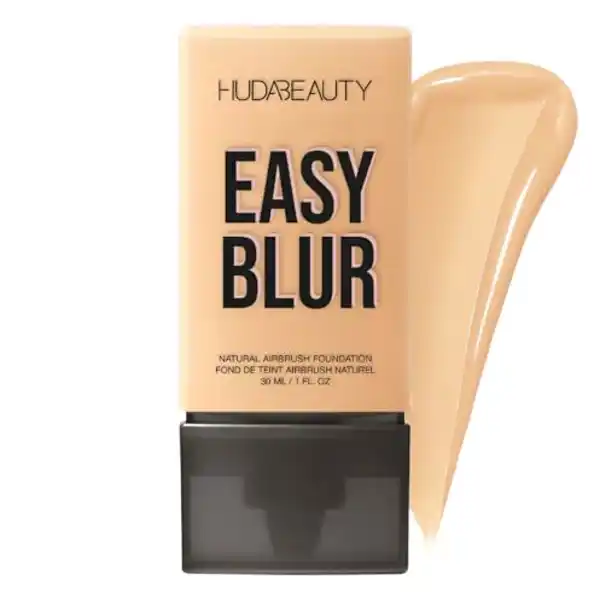 HUDABEAUTY ORIGINAL Easy Blur Natural Airbrush Foundation, base de maquillaje 30 ml