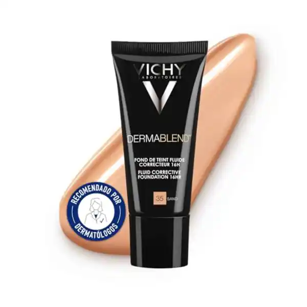 Vichy Dermablend 3D Correction, base de maquillaje fluida correctora